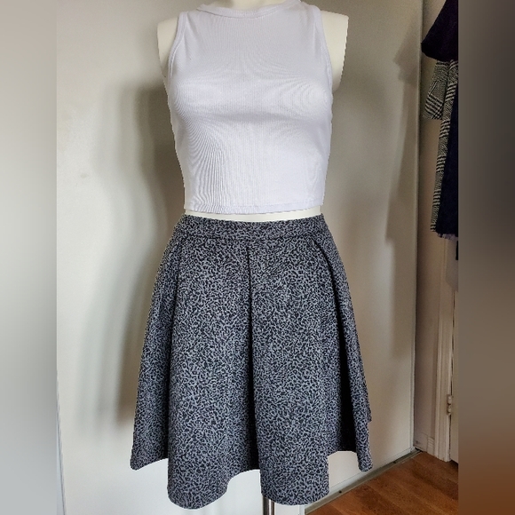 Dynamite Animal Print Full Circle Mini Skirt - Picture 2 of 7